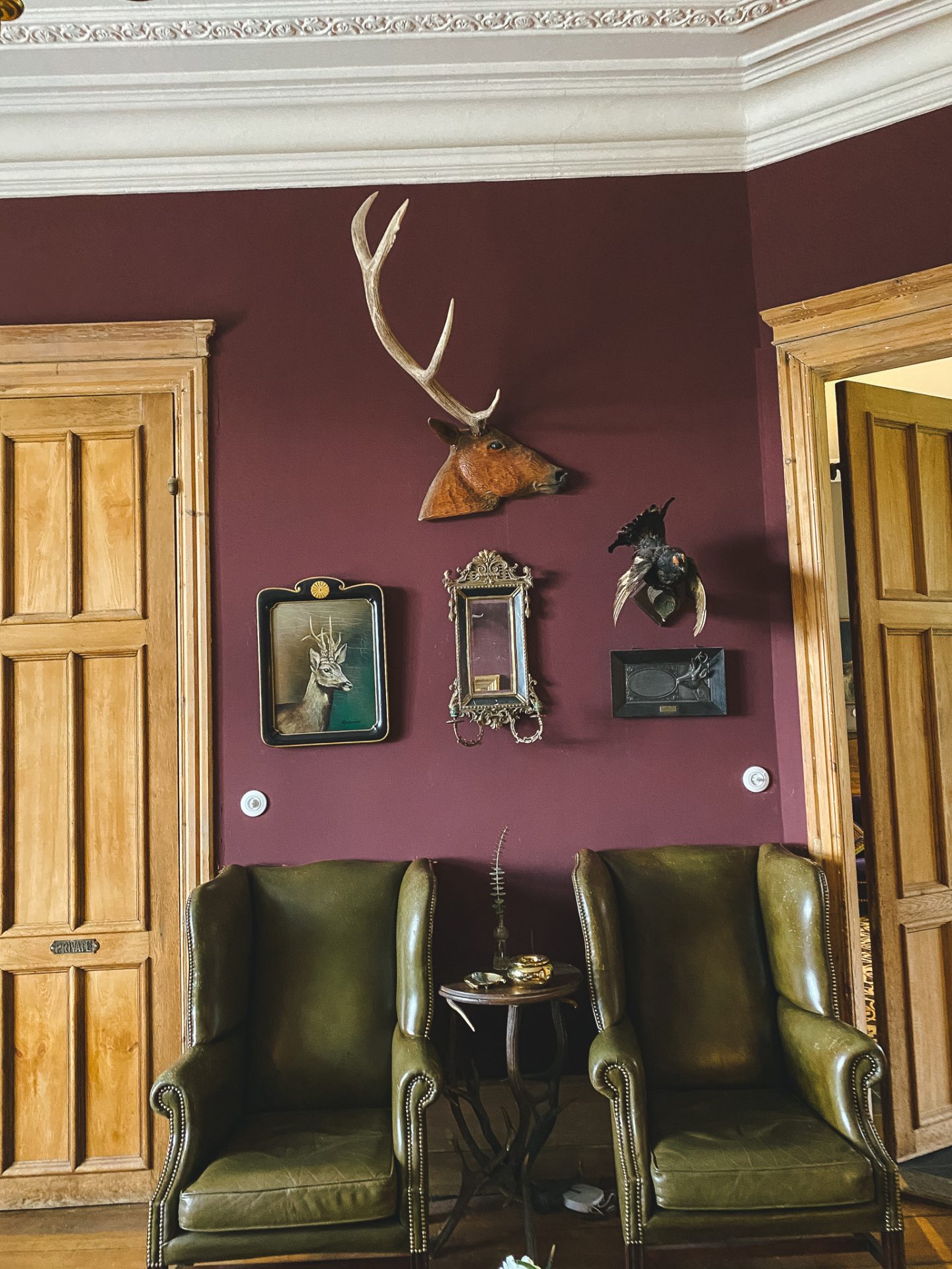 Kaminzimmer in Klein Kussewitz